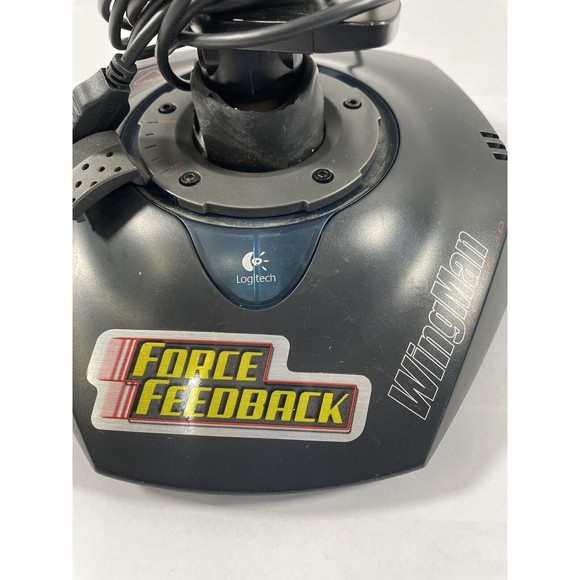 Logitech WingMan Force 3D Force Feedback USB Joystick Untested Sold As Is - Picture 2 of 14